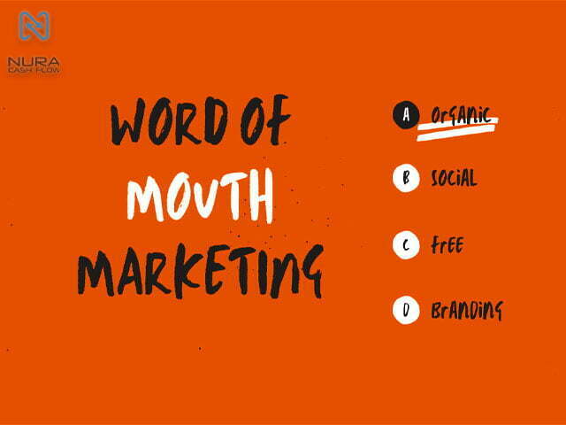 تبلیغات دهان به دهان یک روش رایگان در بازاریابی است که تاثیرگذاری زیادی دارد
