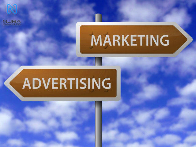 تبلیغات و بازاریابی دو مقوله جدا از هم اما مرتبط به هم هستند، تبلیغات جزئی از بازاریابی است